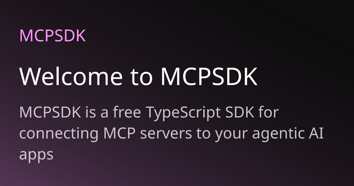 ToolSDK.ai
